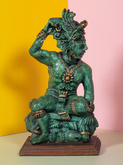 Aztec statue