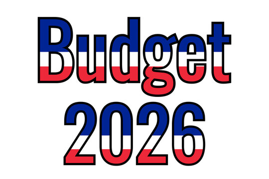 Symbole budget 2026 en France	