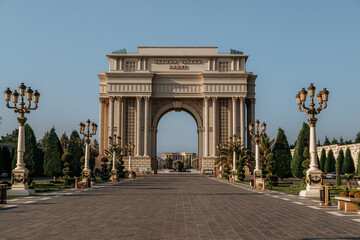 Fototapeta premium The largest park in the Caucasus, located in the city of Ganja, Azerbaijan