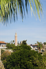 The old town of Antalya, Turkey