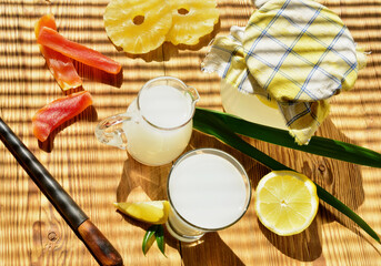 Food and Health - Water Kefir and Kombucha - Healthy Nutrition