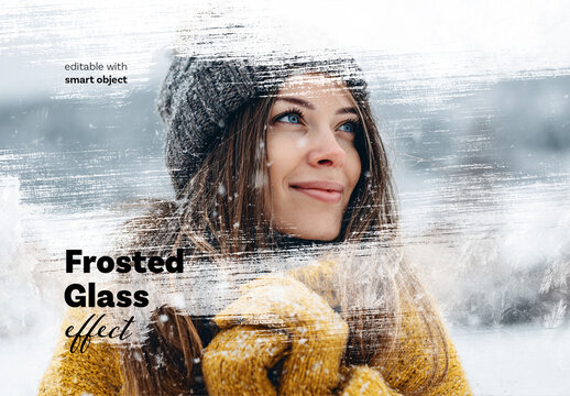 Frosted Glass Photo Effect