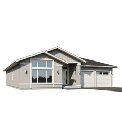 facade of a building with columns