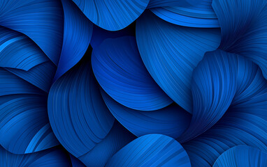 Blue abstract 3d flowing shapes background design pattern texture