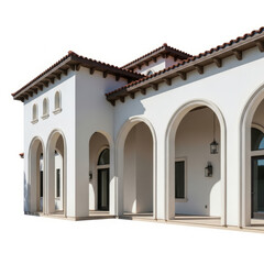 facade of a building with columns