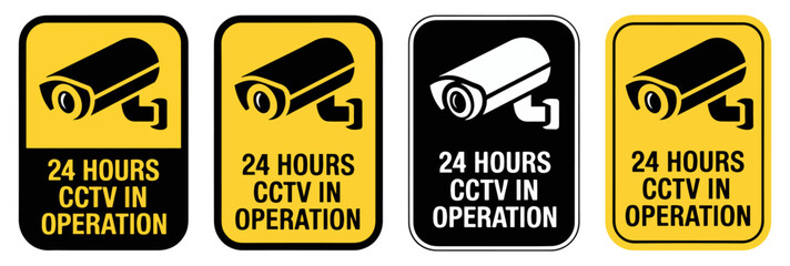 security camera cctv surveillance icons