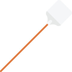 Pizza Peel Flat Illustration. Clean Icon Design Element on Isolated White Background