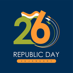 vector india republic day poster template
