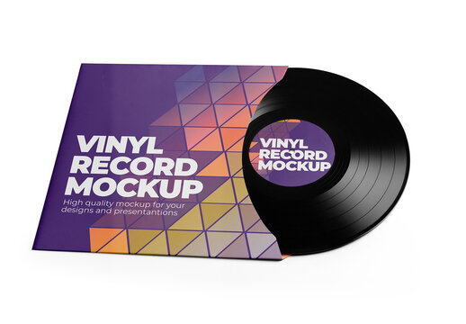 Vinyl Mockup 35