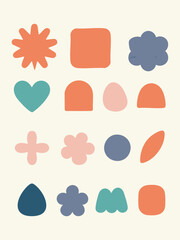 A vibrant collection of colorful speech bubble and sticker vectors for your design needs