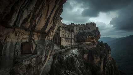 Ancient Cliff Fortress