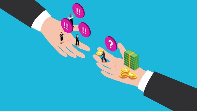 Rate Negotiation Animation Cartoon Argument Images – Browse 32,033 Stock Photos, Vectors, and ...