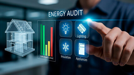 Energy Audit concept.