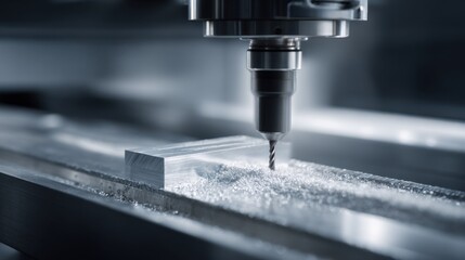 Medium shot captures a metal extruder shaping square metal tubes highlighting precision and uniformity in the manufacturing line