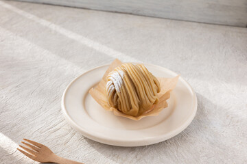 美味しそうなモンブラン