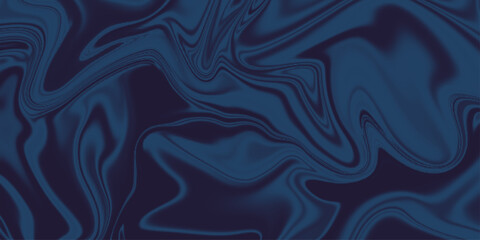 Suminagashi marble texture hand painted with indigo ink. Abstract blue acrylic pours liquid marble surface design. Abstract liquid marble. Acrylic painting on canvas with turquoise gradient. 