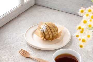 美味しそうなモンブラン