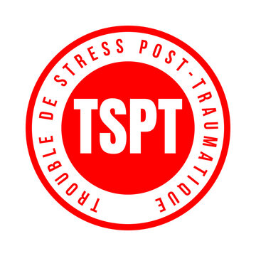 Symbole TSPT trouble de stress post-traumatique