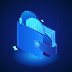 Banking icon Credit in cash