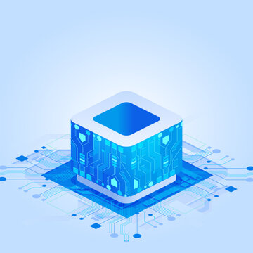 Digital cube data, processing and storage