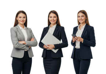 Diverse Young Business Professional Team with Laptop and Smartphone
