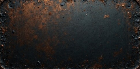Dark brushed metal, subtle scratches, copper hue, wallpaper, rusty