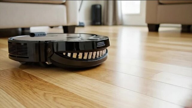 Robotic Vacuum Sprouting Sharp Teeth and Eating a Living Room Rug