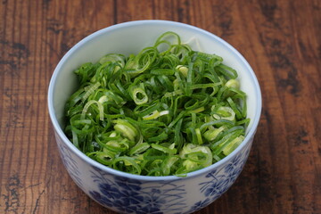 刻みねぎ　食材