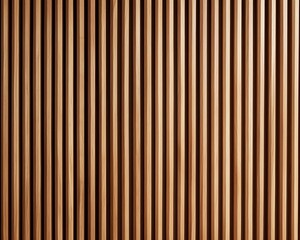 Obraz premium Stylish wooden cupboard featuring soft maple wood, vertical grooves, and clean pushlatch doors