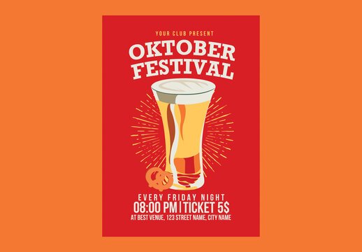 Oktober Fest Flyer