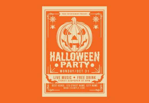 Helloween Party Vintage