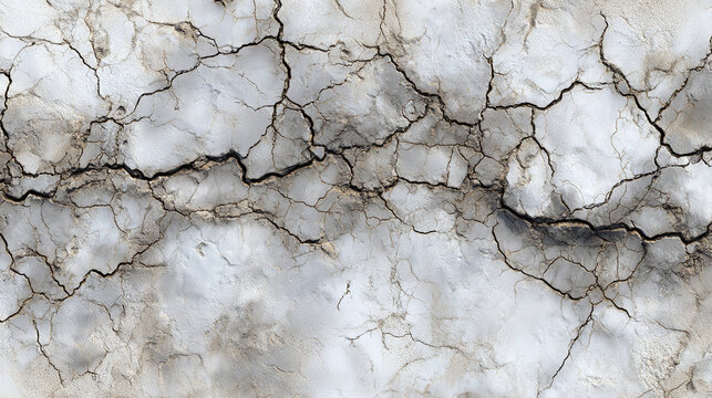 Close-up shot of a textured, cracked wall. Showing lines and patterns