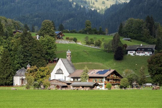 Loretto Chapels, Oberstdorf, Oberallg&auml;u, Allg&auml;u, Bavaria, Germany
