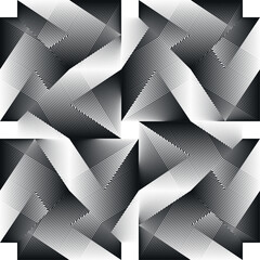 modern op art background, creative dynamic pattern, vector texture