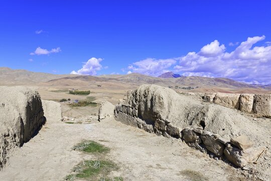 Ruins of the Urartian citadel of Cavustepe, Van, Turkey