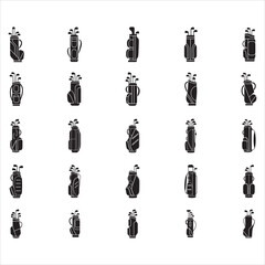 Golf Bag Svg Bundle