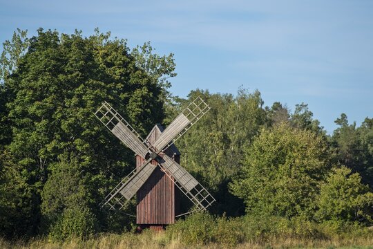 Windmill, Geta, Aland, or &Aring;land Islands, Gulf of Bothnia, Baltic Sea, Finland