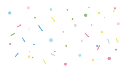 Whimsical Sprinkles: A scattering of colorful sprinkles, adds a playful and cheerful element to any design, perfect for celebrations and joyful occasions.