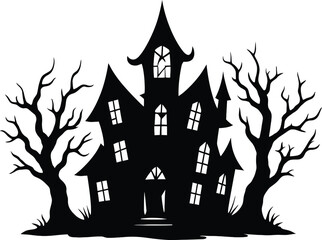 castle in the forest