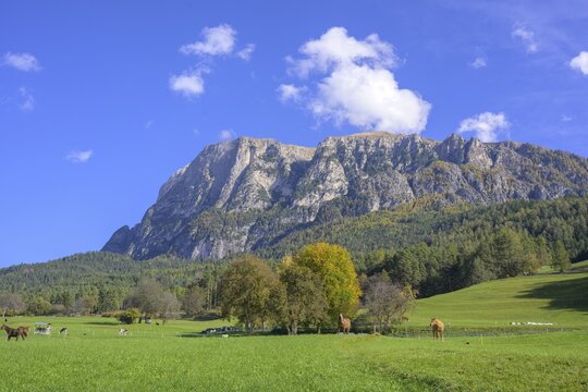 Sciliar massif, Fi&egrave; allo Sciliar, South Tyrol, Italy
