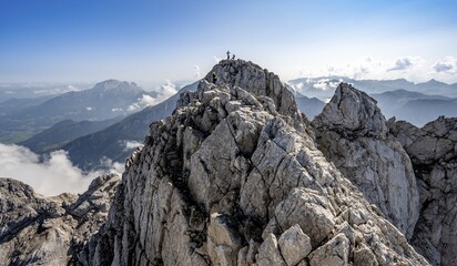 Summit The Hochkalter Rocky Steep
