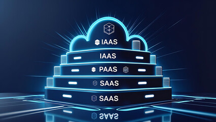 Obraz premium Cloud Computing Architecture and Data Transmission Framework Showcasing Scalable Infrastructure, Secure Data Flow, Cloud Storage, Virtualized Networks, and Reliable Communication Channels