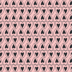 Seamless geometric pattern. Print for textile, fabric, covers, wallpapers, print, gift wrap, decoupage, scrapbooking, quilting. For fashion fabric. Retro stylization.