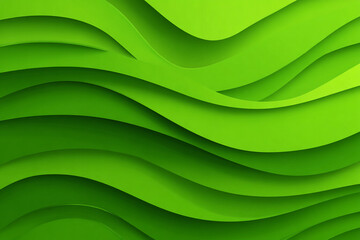 Fototapeta premium abstract wavy green background