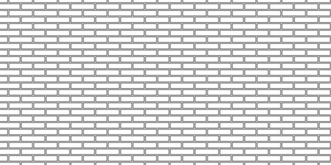 White brick wall faced exterior grunge masonry pavement construction rough concrete wall floor urban rectangle solid block texture background.	