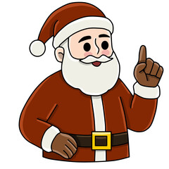 santa claus cartoon