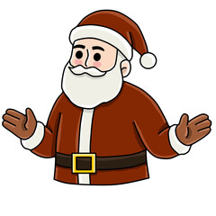santa claus cartoon