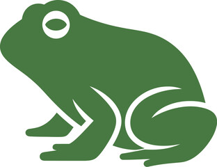 green frog cartoon