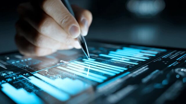 Digital stylus data analysis interface