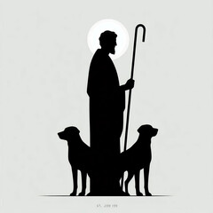 Ilustra&ccedil;&atilde;o de S&atilde;o L&aacute;zaro